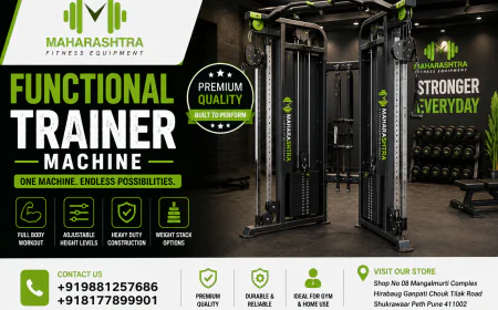 Functional Trainer Machine for Effective Strength Workouts | Maharashtra Sport