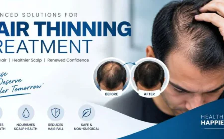 Professional Hair Thinning Treatment | Improve Hair Growth Naturally