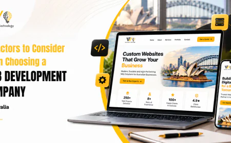 10 Factors to Consider When Choosing a Web Development Company in Australia