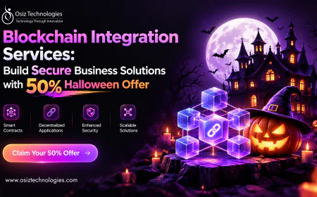 Blockchain Integration Services: Build Secure Business Solutions with 50% Halloween Offer