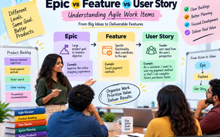Epic vs Feature vs User Story: Understanding Agile Work Items