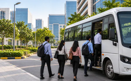 Staff Transportation Services in Manyata Tech Park: What Businesses Need to Know