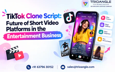 TikTok Clone Script: Future of Short Video Platforms in the Entertainment Business