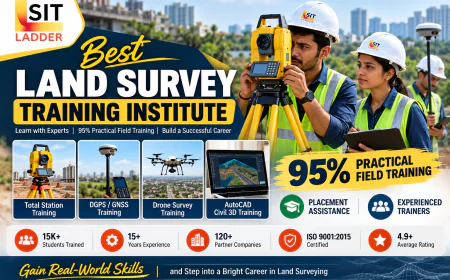 Best Land Survey Training Institute for Practical Learning | Ladder Survey Institute of Technology
