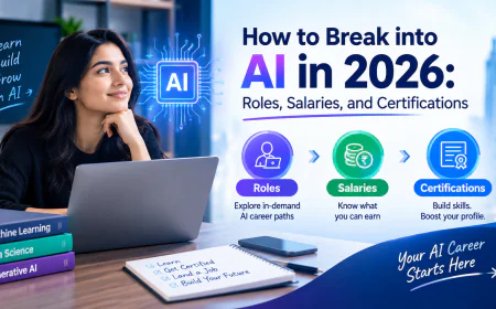 How to Break into AI in 2026: Roles, Salaries, and Certifications
