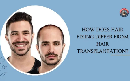 How Does Hair Fixing Differ From Hair Transplantation?