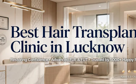 Best Hair Transplant Clinic in Lucknow for Complete Hair Restoration