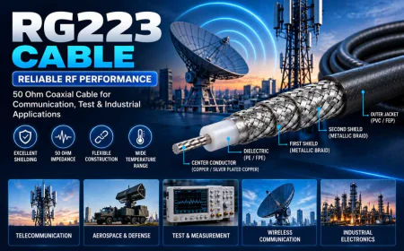 RG223 Coaxial Cable: Specifications & Technical Benefits
