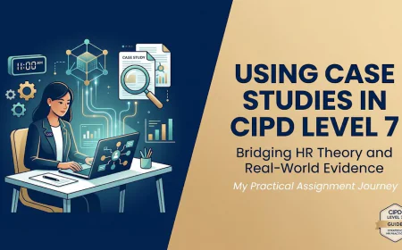 How I Used Case Studies in a CIPD Level 7 Assignment