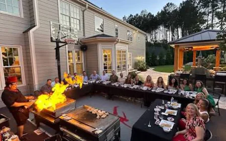 Hibachi at Home Dallas: Bring the Japanese Steakhouse Experience to Your Backyard