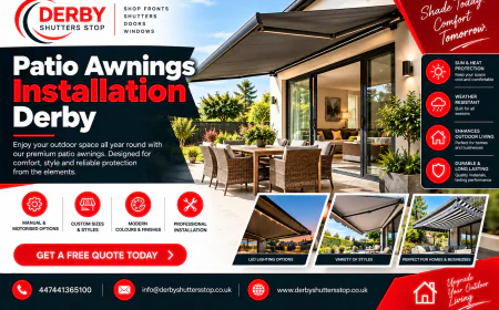 Upgrade Your Patio with Patio Awnings Installation Derby Services