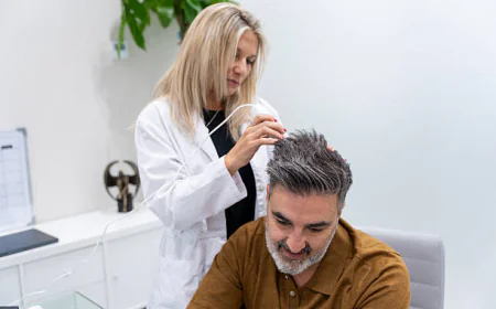 How is Hair transplant planned for natural hair density?