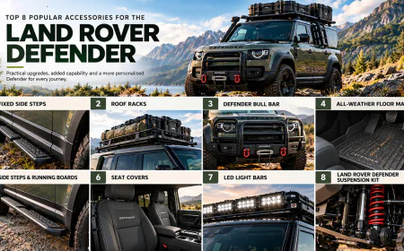 Top 8 Popular Accessories for the Land Rover Defender