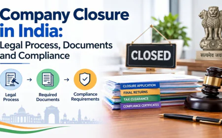 Company Closure in India: Legal Process, Documents and Compliance