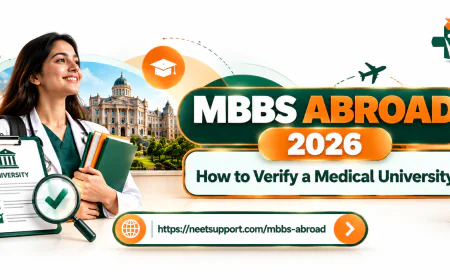 MBBS Abroad 2026: How to Verify a Medical University