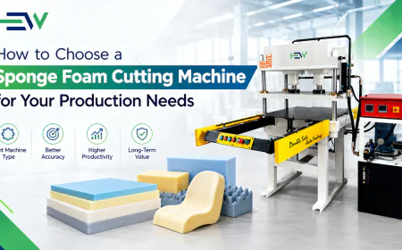 How to Choose a Sponge Foam Cutting Machine for Your Production Needs