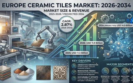 Europe Ceramic Tiles Market: How Digital Printing and Sustainable Design Are Transforming a Centuries-Old Industry