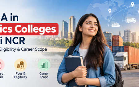 Top BBA in Logistics Colleges in Delhi NCR: Courses, Fees, Eligibility & Career Scope