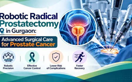 Robotic Radical Prostatectomy in Gurgaon: Advanced Surgical Care for Prostate Cancer