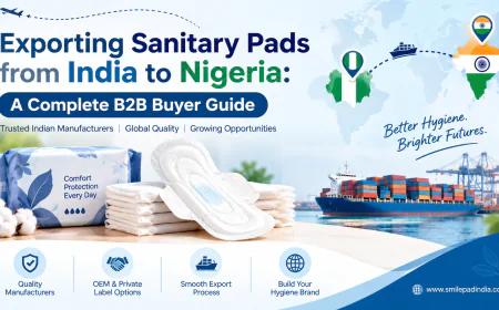Exporting Sanitary Pads from India to Nigeria: A Complete B2B Buyer Guide