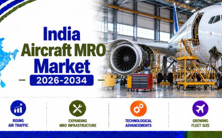 India Aircraft MRO Market 2026–2034: Fleet Expansion & Rising Air Travel Fueling Maintenance Demand