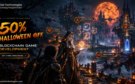 AI Agents Enter Blockchain Gaming: Build Smarter Web3 Experiences with 50% Halloween OFF