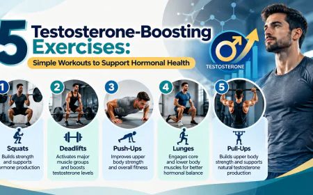 5 Testosterone-Boosting Exercises: Simple Workouts to Support Hormonal Health