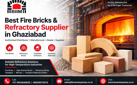 Best Fire Bricks & Refractory Supplier in Ghaziabad | Authorised Distributor