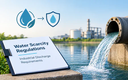 How Water Scarcity Regulations Are Reshaping Industrial Discharge Requirements in North America