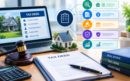 How to Evaluate a Tax Deed Before You Bid: A Practical Investor Guide