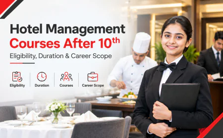 Hotel Management Courses After 10th: Eligibility, Duration & Career Scope