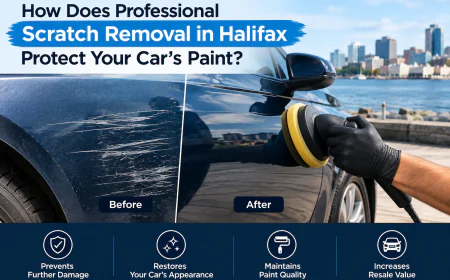 How Does Professional Scratch Removal in Halifax Protect Your Car’s  Paint?
