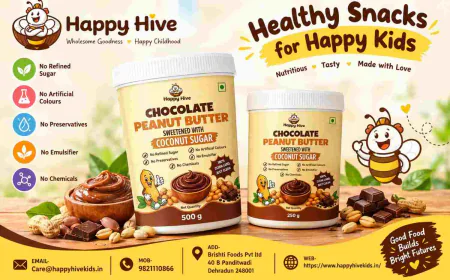 Healthy Snacks for Kids: Happy Hive Kids Brings Wholesome Goodness to Every Bite