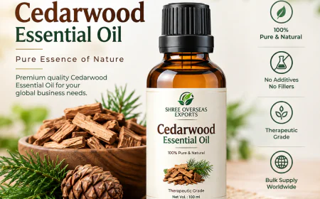 Cedarwood Essential Oil Manufacturer India – Reliable Bulk & Private Label Supply