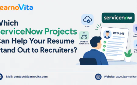 Which ServiceNow Projects Can Help Freshers Get Noticed by Recruiters?