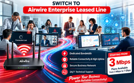 Broadband Connection and Enterprise Business Internet Services in Bangalore