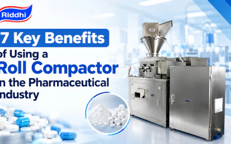 7 Key Benefits of Using a Roll Compactor in the Pharmaceutical Industry