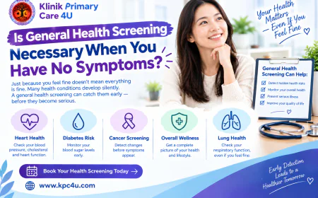 Is General Health Screening Necessary When You Have No Symptoms?