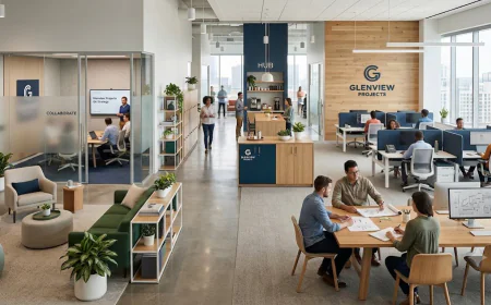 How can you create a more productive workplace design in Glenview?