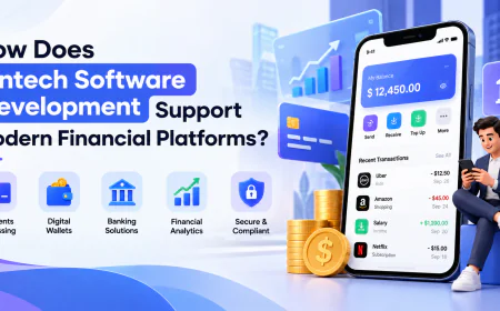 How Does Fintech Software Development Support Modern Financial Platforms?