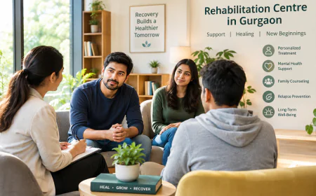 Rehabilitation Centre in Gurgaon: Supporting Recovery and Long-Term Well-Being