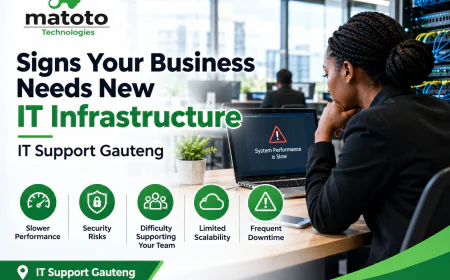 Signs Your Business Needs New IT Infrastructure | IT Support Gauteng