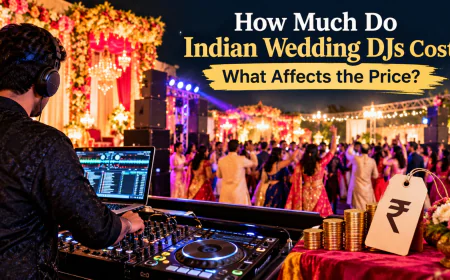 How Much Do Indian Wedding DJs Cost? What Affects the Price?