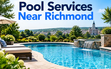 Pool Services Near Richmond: Professional Pool Care, Maintenance, Repairs & Upgrades