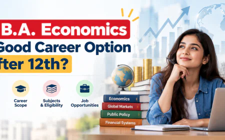 Is B.A. Economics Course a Good Career Option After 12th?