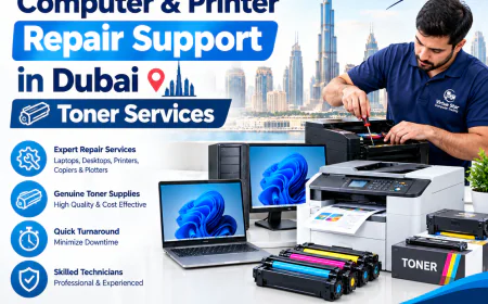 Computer & Printer Repair Support in Dubai | Toner Services