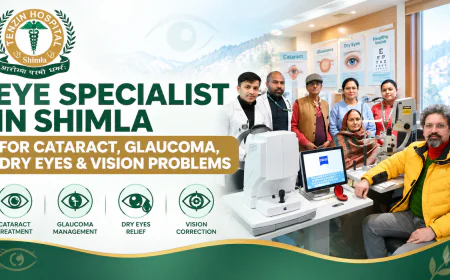 Eye Specialist in Shimla for Cataract, Glaucoma, Dry Eyes & Vision Problems