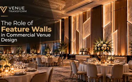 The Role of Feature Walls in Commercial Venue Design