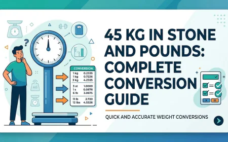 45 kg in Stone and Pounds: Complete Conversion Guide