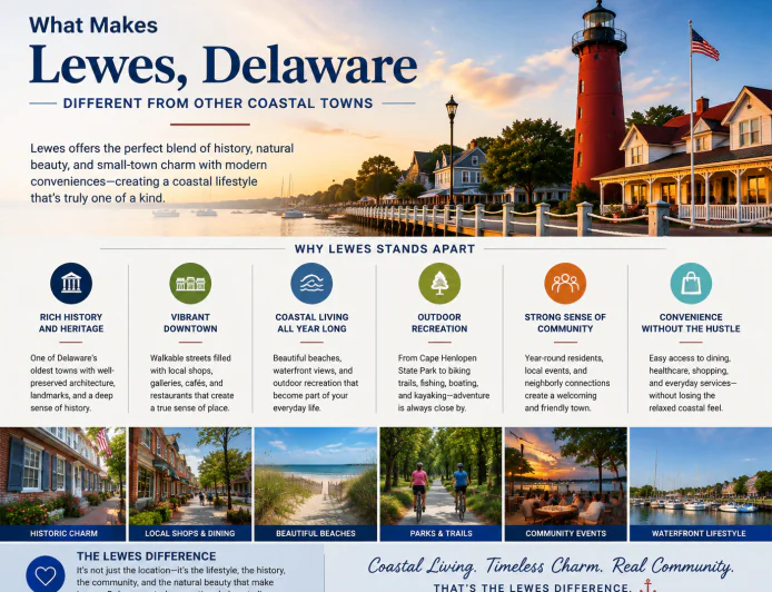 What Makes Lewes Delaware Different From Other Coastal Towns